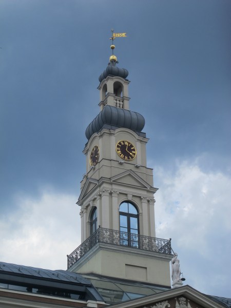LETONIA 22 (RIGA) DETALLE DEL CAMPANARIO