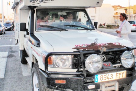 EL INICIO 6 ( LOS FANS) EL ADIOS A NUESTRA HIJA ANA, ANTES DE EMBARCAR HACIA TANGER