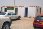 MAURITANIA 3 (FRONTERA) PUESTO DE POLICIA PARA HACER LAS FORMALIDADES DE ENTRADA AL PAIS