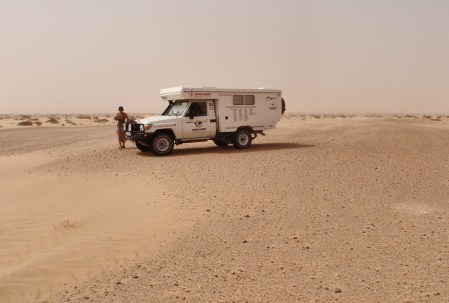 SAHARA OCCIDENTAL 13 (HACIA DAKHLA) HACE UN CALOR TERRIBLE