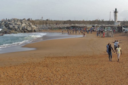 COSTA DE MARFIL 14 (ABIDJAN) LA POPULAR PLAYA DE VRIDI