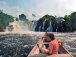 CAMERUN 186. POR EL DEPARTAMENTO DEL OCEANO. (CATARATAS DE LA LOBE) SON LAS UNICAS CASCADAS EN EL MUNDO QUE CAEN DIRECTAMETE EN EL MAR
