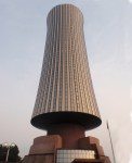 CONGO BRAZZAVILLE 40. (BRAZAVILLE CIUDAD) LA TORRE NABEMBA ES UN EDIFICIO DE 106 METROS DE ALTURA, ES EL MAS GRANDE DEL PAIS, FUE CONSTRUIDO POR EL ARQUITECTO FRANCES JEAN MARIE LEGRAND